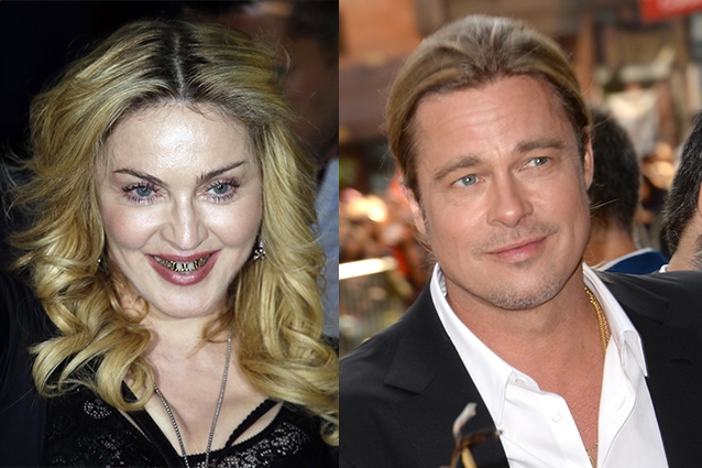 Мадонна Брэд Питттэй унтсандаа Жолигоос уучлалт гуйлаа